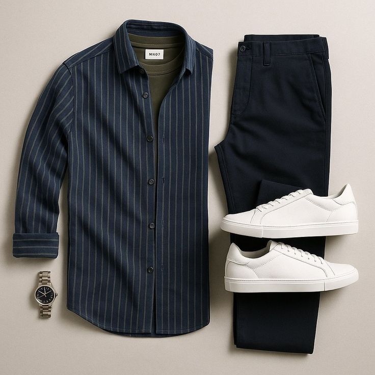Man's pants and shirts