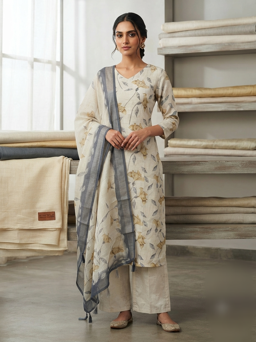 Kurti  pent with dupatta